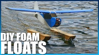 DIY Waterproof Plane Floats  Flite Test [upl. by Hsiekal]