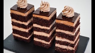 HOW TO MAKE CHOCOLATE MOUSSE CAKE  Rich and Luscious [upl. by Eelorac]