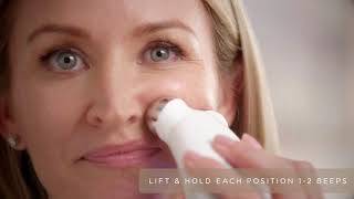 NuFACE® Advanced 15Minute FacialLift HowTo [upl. by Etirugram]