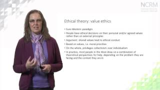 Research Ethics  Ethical Theories part 1 of 3 [upl. by Teyugn]