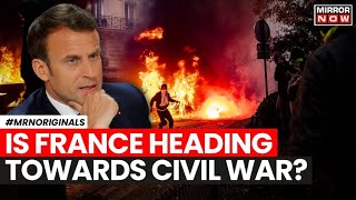 France Riots  Protests Erupt In The Capital Paris  France Fears Civil War Amid Elections  News [upl. by Laurie335]