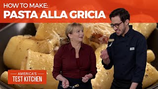 How to Make the Easiest Most Satisfying Pasta alla Gricia [upl. by Alial]