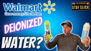 Walmart sells deionized water now Tips and Tricks  Stay Slick [upl. by Avon]