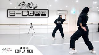 Stray Kids  특 SClass  Dance Tutorial  EXPLAINED Full Chorus [upl. by Ellegna758]