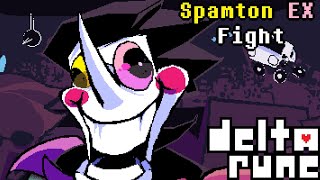 DELTARUNE Spamton Ex Full Fight Concept [upl. by Atikihs]