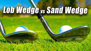 LOB WEDGE vs SAND WEDGE Which One do you Really Need [upl. by Dulcle944]