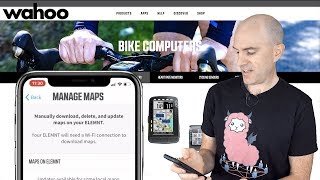 Wahoo ElemntBoltROAM Cycling GPS Maps Details  Downloading  Updating [upl. by Suolekcin984]