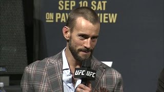 Heres everything CM Punk said during the UFC 203 prefight press conference [upl. by Novit959]