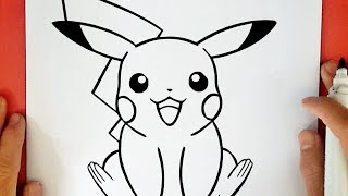 COME DISEGNARE PIKACHU [upl. by Ahsiugal]