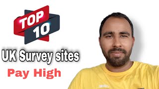 Top 10 UK survey sites that paying high  Best paying survey site UK [upl. by Groot]