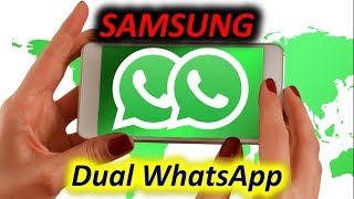 How to Create Dual WhatsApp in SAMSUNG [upl. by Madson]