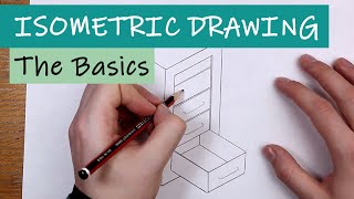 Isometric Drawing  The Basics [upl. by Ecallaw]