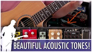 Acoustic Guitars NEED Pedals Too  Acoustic Pedalboard Walkthrough [upl. by Harutak]