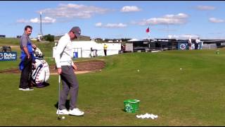 Rory Mcilroy  Pitching Practice  Irish Open 2017  Portstewart GC [upl. by Enelav]