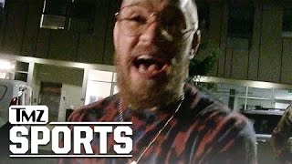 Conor McGregor Respect for CM PunkHes Not a WWE P  TMZ Sports [upl. by Mcclish]