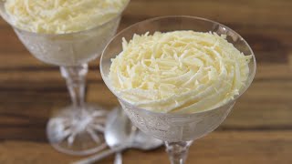 3Ingredient White Chocolate Mousse Recipe [upl. by Llertnov593]