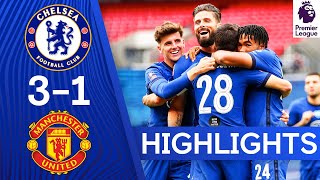 Chelsea 31 Manchester United  Dominant Performance Send Blues To The Final  FA Cup Highlights [upl. by Oretna]