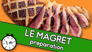 Préparer un magret de canard  Astuce YouCook [upl. by Ezmeralda]