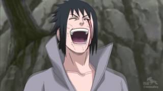 Sasukes Evil Laugh  English Dub [upl. by Aicetel595]