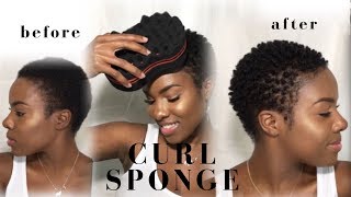 Curl Sponge Tutorial  Nia Hope [upl. by Nylarej]