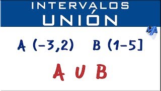 Unión de intervalos [upl. by Anallij]