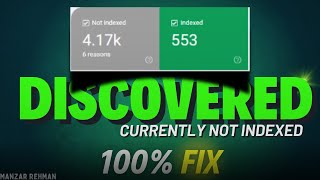 Discovered  Currently Not Indexed How to Fix in Blogger  WordPress [upl. by Molli]