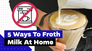 How To Froth Milk At Home Best Milk Frothers Review [upl. by Meerek835]