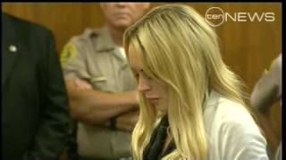 Lindsay Lohan Sentenced to Jail [upl. by Aruol]