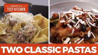 How to Make Pork Fennel and Lemon Ragu and Pasta alla Norma [upl. by Eekaz]