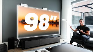 98” Samsung QLED – THE BEST SUPERSIZED TV [upl. by Akihdar]