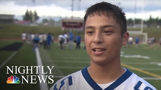 High School Football Team Too Good Nobody Wanted To Play Them  NBC Nightly News [upl. by Ahsercel]