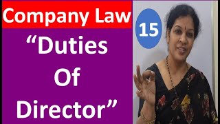 15 quotDuties of Directorquot  Company Law Subject [upl. by Plank]