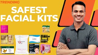 Best amp Safest Facial Kit Brands in India  बेस्ट Facial Kit के Brands कौन से है [upl. by Ahsimit864]