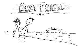 Jason Mraz  Best Friend  AMAZING Animated Lyrics Video [upl. by Clotilda]