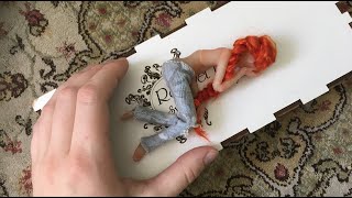 UNBOXING For Adults TINY Artist BJD by Raysvet Dolls  Svetlana Gomenyuk  112 Dollhouse Miniature [upl. by Feucht]