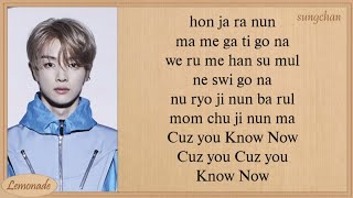 NCT U  Know Now Easy Lyrics [upl. by Anemij]