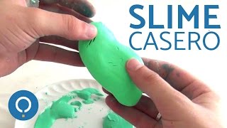 SLIME CASERO SIN BORAX muy fácil de hacer [upl. by Flessel503]