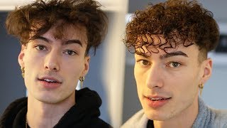 5 MINUTE Curly Hair Tutorial for Men [upl. by Pryce187]