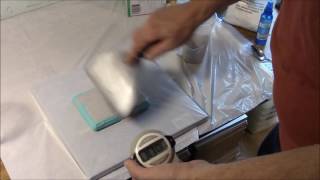 Basic Casting Part 6 Pouring Plaster of Paris [upl. by Trygve]