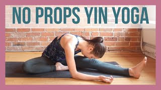 1 Hour Yin Yoga Class Without Props  Full Body Yin Yoga Class [upl. by Zerep]