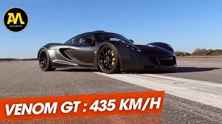 Hennessey Venom GT  plus rapide que Bugatti [upl. by Nevil494]