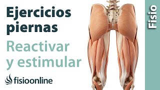 Ejercicio para reactivar y estimular tus piernas [upl. by Bennion]