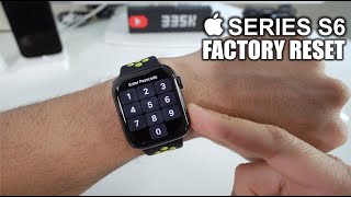 How To Hard Reset your Apple Watch Series 6  Factory Reset [upl. by Ora]