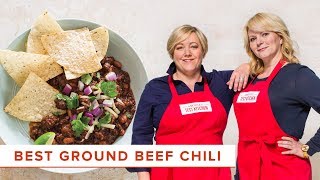 How to Make the Absolute Best Ground Beef Chili [upl. by Tiduj788]