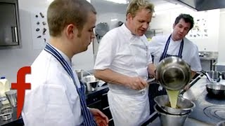 Gordon Ramsay Shows How To Make A Simple Chocolate Mousse  The F Word [upl. by Tennies249]