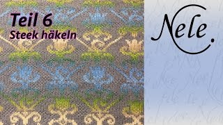 Fair Isle Tuch stricken quotTulpinaquot Steek abhäkeln Teil 6 DIY Anleitung by NeleC [upl. by Auqinahs]