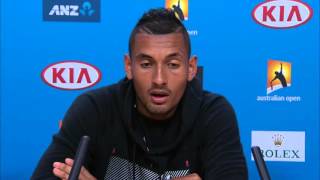 Nick Kyrgios Australian Open Preview Interview [upl. by Erodavlas191]