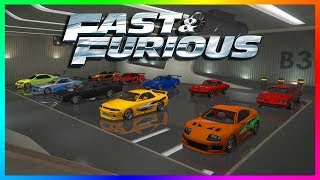 GTA Online  Véhicules de FAST AND FURIOUS [upl. by Junette509]