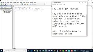 Create CheckBox ActiveX in Excel VBA [upl. by Aitetel439]