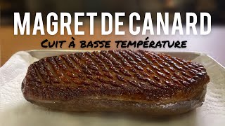 Magret de canard  Sous vide amp basse température [upl. by Kym242]